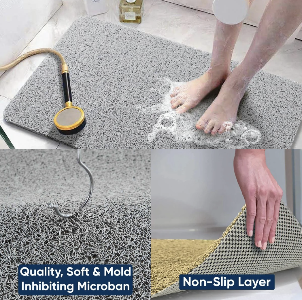 ShowerSafe Mat | Anti-Slip & Anti-Microbial